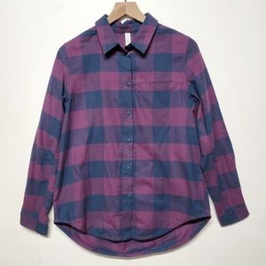 Lululemon Full Day Ahead Flannel Shirt